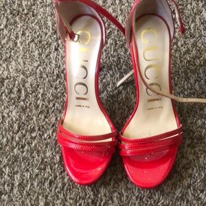 Gucci heel sandals